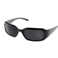 Lunettes à trous personnalisées Beckon avec logo – Lunettes d'entraînement visuel multi-trous pour la myopie et l'astigmatisme – Cadeaux promotionnels