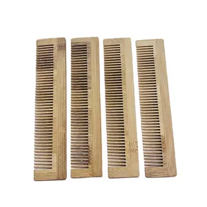 Natural Neem Private Label Logo Beard Wood Handle Wooden Bamboo Hair Comb