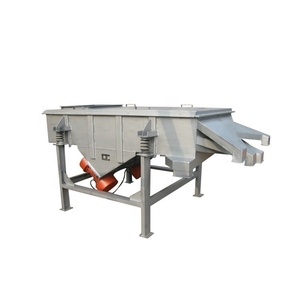 Tamis vibrant linéaire rectangulaire multi-couches en copeaux de bois pour poudre d'ail, petit modèle - Product Image 1