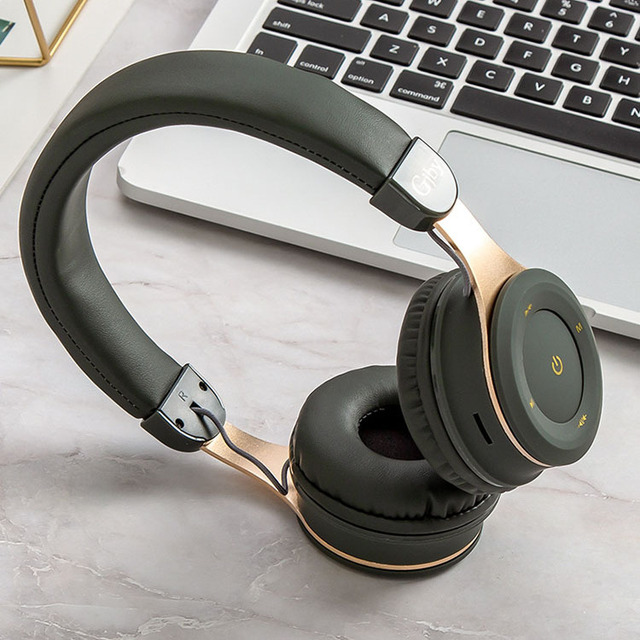 High-end Classic Innovative Wireless Headphones Head-mounted Metal Heavy Bass Headphones Long Battery Life 5.0BT Headphones