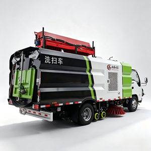 รถขัดพื้นอุโมงค์ ISUZU 5M3 สำหรับทำความสะอาดฝุ่นหนักและโคลน เหมาะสำหรับการบำรุงรักษาผนังและพื้นอุโมงค์ทางหลวง - Product Image 1