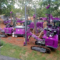 Machine de forage DTH pour l'exploitation minière, équipement de forage séparé, plateforme de forage portable