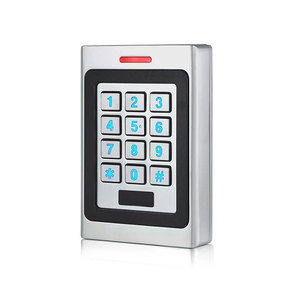 Lecteur de clavier de Code de carte autonome 125Khz métal portes étanches système de contrôle d'accès contrôleur d'accès biométrique - Product Image 1