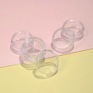 5G Round Plastic Bottles For Nail Art Cosmetic Refill Jars 35mm Diameter <b>Clear</b> <b>Container</b> For Cream Eye Cream Jewelry Storage - Product Image 1