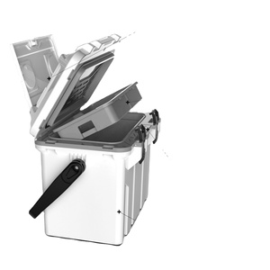 Échantillon Gratuit - NOUVEAUTÉ BSCI - Glacière Rigide Durable et Étanche pour Kayak, Pêche, Camping, Marine - Product Image 4
