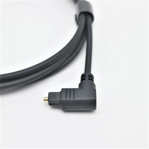 <span class=keywords><strong>Cable</strong></span> de fibra de <span class=keywords><strong>audio</strong></span> de 5,1 canales con codo de 90 grados y amplificador de potencia SPDIF de rotación de 360 grados Puerto cuadrado Monitor de altavoz de TV - Product Image 4