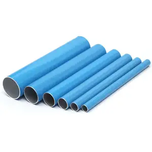 80mm 100mm 125mm 148mm 200mm 273mm aluminum air pipe 6m blue alloy compressed air pipe aluminum pipe for compressed air