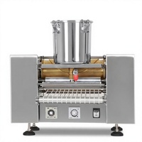 Machine à crêpes automatique commerciale à mille couches, capacité de 100 à 300 pièces/heure, garantie de 4 ans, facile à utiliser, pour boulangerie