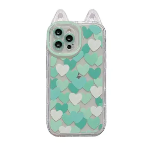 Coque de téléphone portable mignonne, pour iPhone 13 Pro, Max, transparente, antichoc, étui de protection