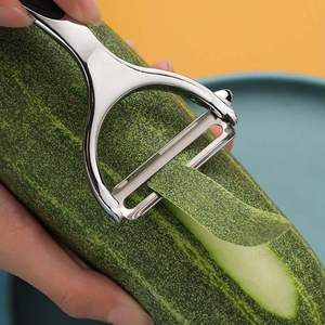 Gadgets 2024 Nouveauté Outils de cuisine intelligents Petit éplucheur de légumes et de fruits en plastique portable durable multifonctionnel - Product Image 3