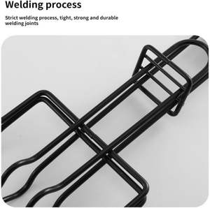 Support <span class=keywords><strong>professionnel</strong></span> amovible pour hot-dogs avec poignée en bois résistante à la chaleur, panier de <span class=keywords><strong>barbecue</strong></span> en acier inoxydable, <span class=keywords><strong>pince</strong></span> en maille pour grillades - Product Image 4