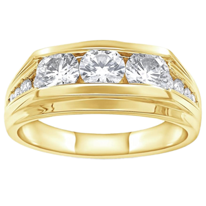 Custom Made Jiahui Jewelry Half Eternity VVS Moissanite 925 Silver Gold Rhodium Plated Prong Set <b>Ring</b> Pass Tester GRA - Product Image 1