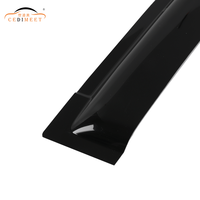 Garantía de 10 años de fábrica, 4 Uds., cinta de estilos normales, de viento lateral Deflector, protectores de lluvia y sol, visera de ventana para COROLLA AXIO 2013-2018