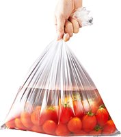 11 x 19 cm 12 Micron Plastic Produce Zakjes op Rol, Transparante Voedselbewaarzakjes voor Brood en Groenten