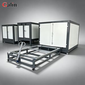 Horno de Curado de Pintura en Polvo Industrial con Carro Móvil, Tamaño Personalizado, Calentamiento a Gas <span class=keywords><strong>Natural</strong></span>/GLP <span class=keywords><strong>para</strong></span> Secado de Estructuras de Acero, CE - Product Image 1