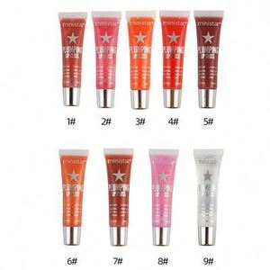 <span class=keywords><strong>Ministar</strong></span> 9 colores Plumping Gloss Nutritious Lip Plumper Hidratante Brillante Cherry Volume Tint Lipgloss Lápiz labial Maquillaje - Product Image 1