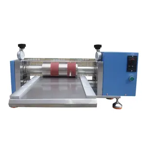 Machine de découpe/découpe de papier, 1 pièce, couvercle cylindrique Semi-automatique pour batterie, électrode à fente, feuille de cuivre et Aluminium