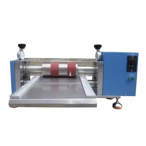 Semi-Auto Cylindrical Battery Electrode Slitter Aluminium Copper Foil Paper Cutter Separator Slitting Die-Cutting Machine