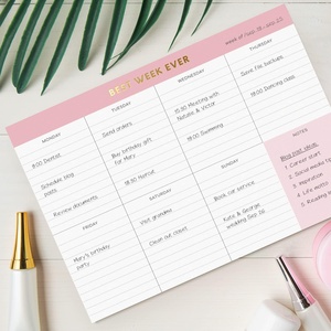 สมุดวางแผนงบประมาณอาหารแบบกำหนดเอง รายการเมนูรายสัปดาห์ รายการซื้อของชำ พร้อมตัวติดตามแคลอรี่ สำหรับการออกกำลังกาย ควบคุมอาหาร และใช้ในบ้าน - Product Image 6