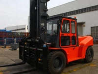 Chariot élévateur diesel de 8,5 tonnes LG85DT, chariot élévateur contrepoids, hauteur de levage de 3 m, déplacement latéral pour la logistique d'entrepôt