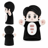 Marionnette à main personnalisée pour bébé, OEM, en peluche douce, interactive, pour l'éducation précoce, jeu parent-enfant, vente en gros, cadeau pour enfants