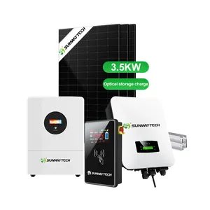 solar set off grid solar energy system 3.5kw 2kw 3kw off grid complete solar panel system for home with EV charger