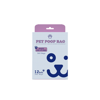 Bolsas Compostables para Excremento de Perro, Bolsas para Desechos de Mascotas con Caja de Color, Perfumadas y a Prueba de Fugas, Bolsas Ecológicas para Perros