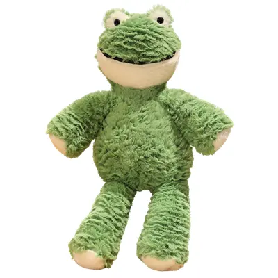 TS Whosale Price Lovely Animal Doll Kid Gift Smiling Frog Plush Stuffed Toy
