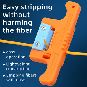 Dénudeur de <span class=keywords><strong>fibre</strong></span> optique avec fonction d'ouverture de fenêtre pour fibres de 1930 mm, couteau de dénudage longitudinal pour câbles de type ruban à tube central - Product Image 2