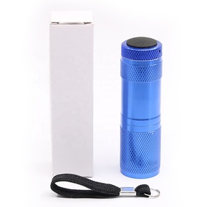 Biểu Tượng Tùy Chỉnh Giá Rẻ Khẩn Cấp Kích Thước Túi Nhỏ Cầm Tay 9 Bóng Đèn LED Mini Nhôm COB Đèn Pin - Product Image 6