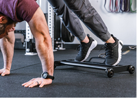 Rouleau de musculation pour fessiers et ischio-jambiers - Appareil de fitness robuste pour entraînement des jambes et du tronc à domicile