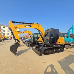 <span class=keywords><strong>Mini</strong></span>-excavatrice Sany SY95C d'<span class=keywords><strong>occasion</strong></span>, 9,5 tonnes, chenilles, pompe hydraulique <span class=keywords><strong>Hyundai</strong></span> - Product Image 1