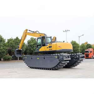 Excavadora Anfibia de Largo Alcance XE160SL, Excavadora para Terrenos Húmedos de 16 Toneladas, Fábrica China - Product Image 2