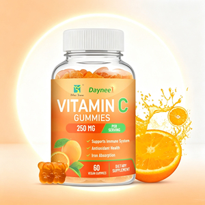 Gomitas de vitamina C de marca privada Winstown OEM, antioxidantes, refuerzo inmunológico, piel firme y elástica, veganas, dulces dietéticos masticables al por mayor. - Product Image 1
