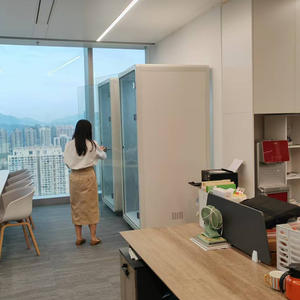 छोटे मूक फोन बूथ कार्यालय में अतिरिक्त लंबा फर्नीचर फोन बूथ पोर्टेबल स्टूडियो कार्यालय - Product Image 6