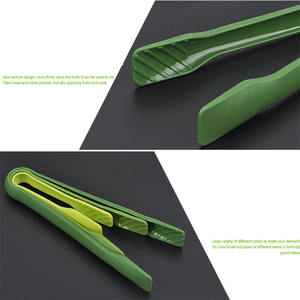 Plástico cozinha itens 3 em 1 cozinha salada pinças de pão definido com colorido plástico cor PP gelo tong set - Product Image 3