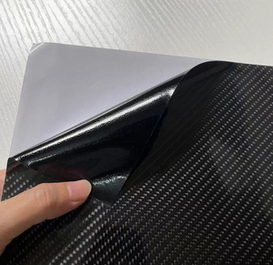 Decoración de coche 5D/6D fibra de carbono de alto brillo envoltura <span class=keywords><strong>película</strong></span> de vinilo de coche con canal de aire - Product Image 3