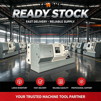 Torno CNC Horizontal Económico CK6163 de Alta Resistencia, Sistema de Control GSK, Husillo Único, 2 Ejes, Bancada Plana para Metal