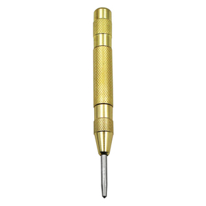 Automatic Center <strong>Punch</strong> 132MM Brass Spring Loaded Center Hole <strong>Punch</strong> <strong>Hand</strong> <strong>Tool</strong> for Metal or Wood - Product Image 2
