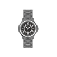 Montre analogique Geomex Charm 18 mm en alliage, mouvement à quartz Seiko, verre résistant à l'eau, cadran élégant pour un usage quotidien, festif ou professionnel