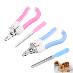 Trois Couleurs Pet Coupe-ongles Tondeuses Lime À Ongles Set Comprend un Intégré Garde De Sécurité - Product Image 3