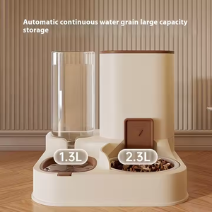 Op Maat Gemaakte Hond Hond Feeder Fabriek Groothandel Automatische Pet Food Feeders Water Dispenser Multi Functionele Pet Self Feeder - Product Image 2