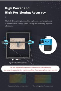 Máquinas de grabado láser enrutadores enrutador CNC corte de madera 3D cristal CO2 diodo fibra <span class=keywords><strong>omtech</strong></span> - Product Image 6