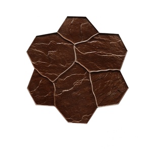 Moldes de sello de hormigón de goma Flexible para suelo molde de sello de piedra de pared decorativo <span class=keywords><strong>Vertical</strong></span> moldes de goma para hormigón estampado - Product Image 5