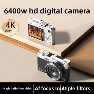 4K Autofocus Short Video <b>Shooting</b> Camera, Suitable for YouTube Photography DCC66 **Front and Rear Dual Camera 16X Digital W - Product Image 6