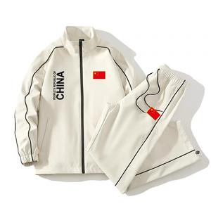 Chine équipe nationale décontracté sport costume hommes femmes printemps automne groupe achat alpinisme randonnée <span class=keywords><strong>veste</strong></span> Polyester/coton - Product Image 1