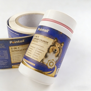Étiquette personnalisée pour aliments pour animaux de compagnie, autocollant pour emballage de nourriture sèche pour <span class=keywords><strong>chiens</strong></span> et chats - Product Image 4