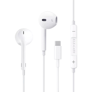 หูฟัง ELE-GATE แบบ Type C พร้อมไมโครโฟน เสียงสเตอริโอ สำหรับโทรศัพท์มือถือ - Product Image 3