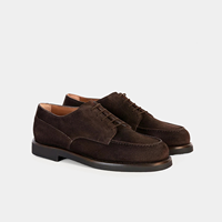 Brounvanm – chaussures rétro en cuir véritable et daim, chaussures d'automne et d'hiver, décontractées, à lacets, bout rond, respirantes, antidérapantes