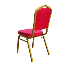 Silla de comedor para hotel, asiento tapizado de aleación de aluminio para adultos y personas mayores - Product Image 3